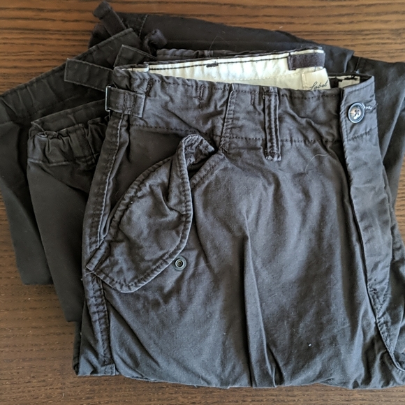 Anthracite grey cargo pants - Picture 1 of 4